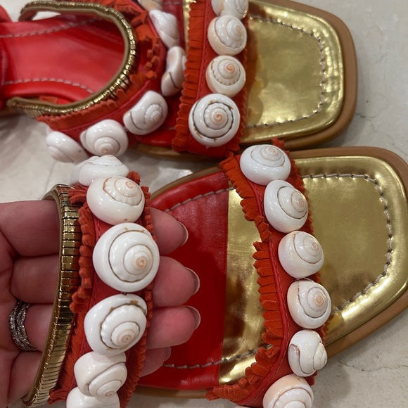 Tory Burch Sinclair Seashell Sandal